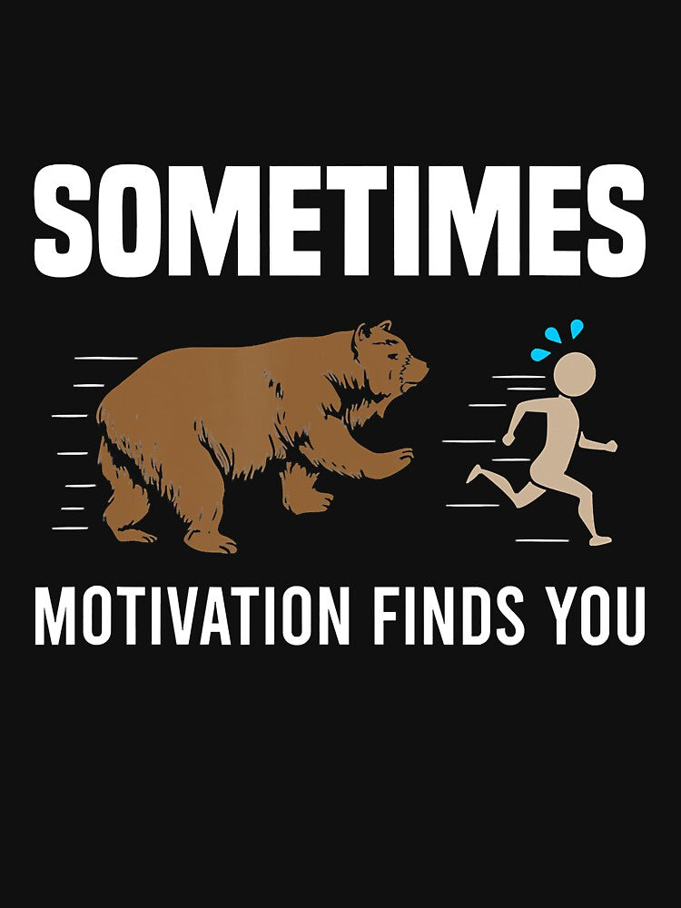 Sometimes Motivation Finds You Camping Hiking T-Shirts, Hoodie, Sweatshirt
