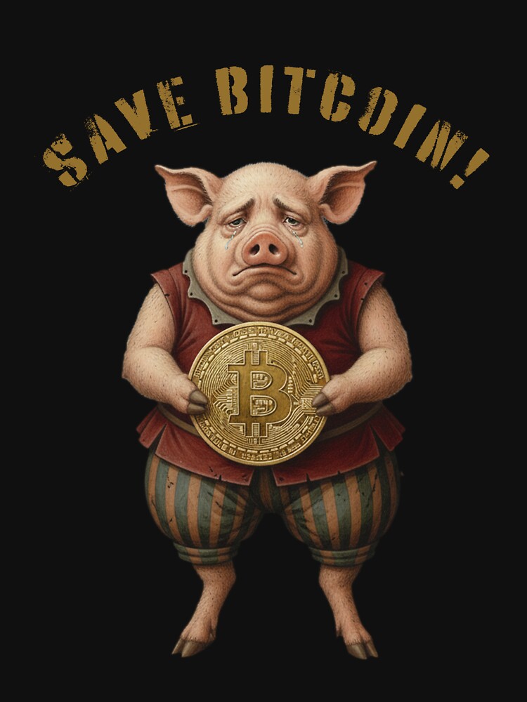 The Last Stand of Bitcoin: A Prayer to the Decentralized Gods by FreiherrPK T-Shirts, Hoodie, Sweatshirt (Image 3)