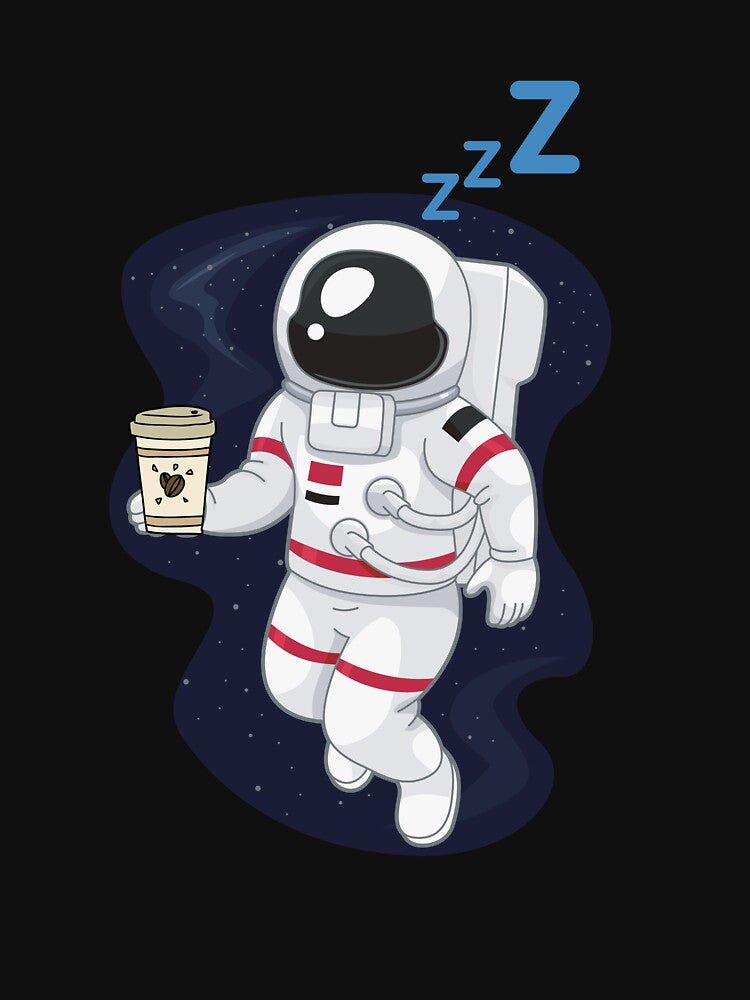 Sleepy Astronaut by DonaFada T-Shirts, Hoodie, Sweatshirt | BlankRebels.com (Image 3)