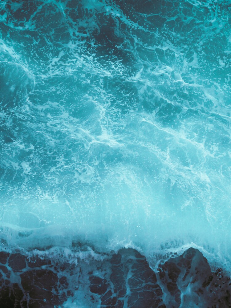 Emerald Ocean Waves by stuff-n-stuff T-Shirts, Hoodie, Sweatshirt | BlankRebels.com (Image 3)