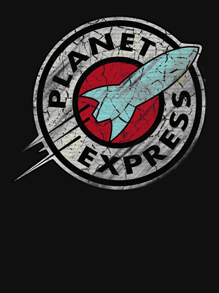 Planet Express - Vintage Essential T-Shirt by JulianeDietrich Hoodie, Sweatshirt | BlankRebels.com (Image 3)