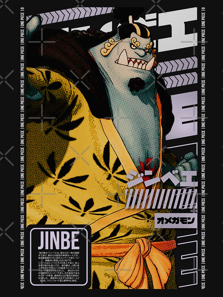 JINBE | OP | Anime Stars 3.0 V2 by Black Kitsune Argentina T-Shirts, Hoodie, Sweatshirt | BlankRebels.com (Image 3)