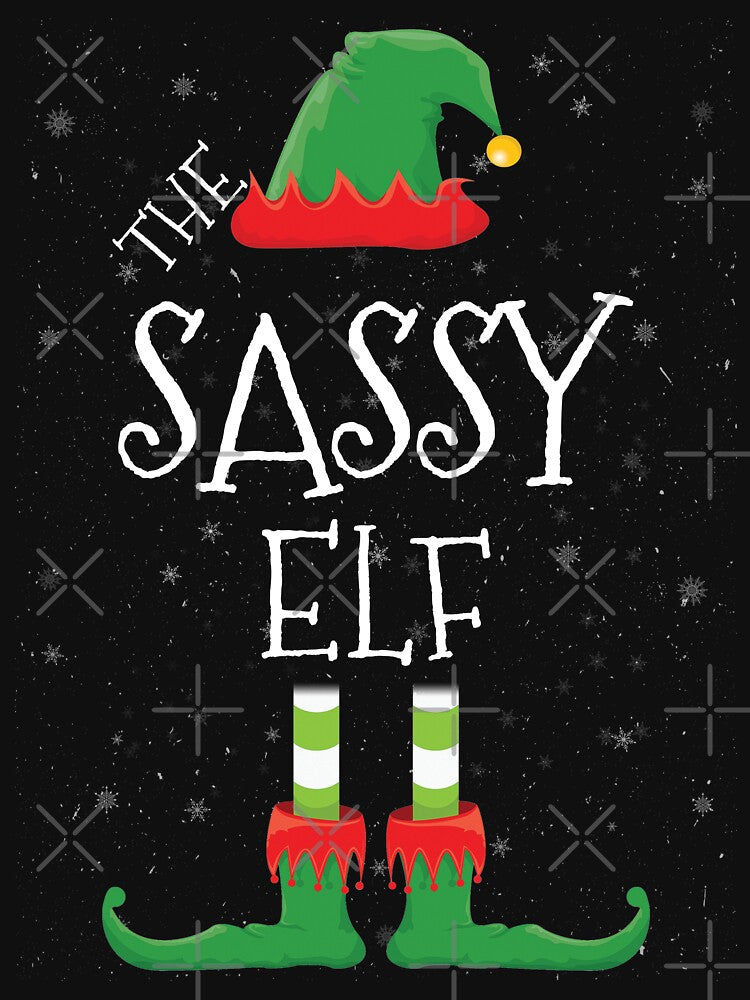 Sassy Elf Family Matching Christmas Group Funny Gift by DavisHasari T-Shirts, Hoodie, Sweatshirt | BlankRebels.com (Image 3)