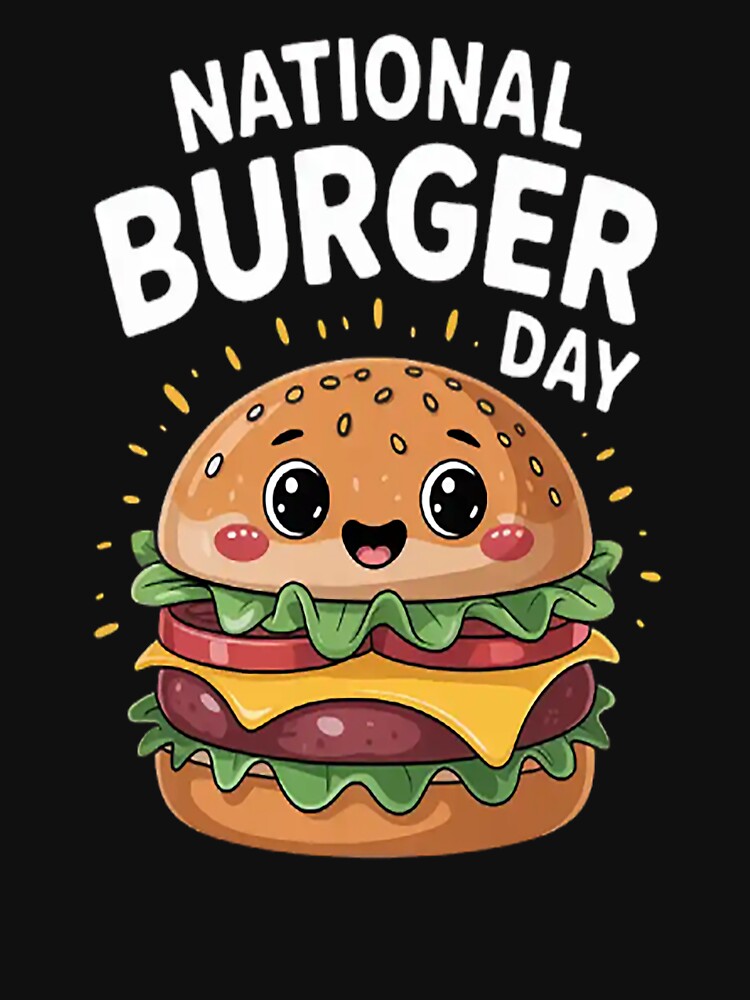Celebrate Joyful Bites National Burger Day by SignaturalGen T-Shirts, Hoodie, Sweatshirt | BlankRebels.com (Image 3)