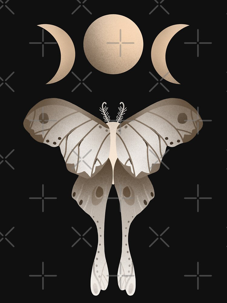 Mystic night moth by Lizvole T-Shirts, Hoodie, Sweatshirt | BlankRebels.com (Image 3)
