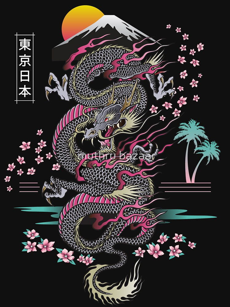 oriental dragon by muthru bazaar T-Shirts, Hoodie, Sweatshirt | BlankRebels.com (Image 3)