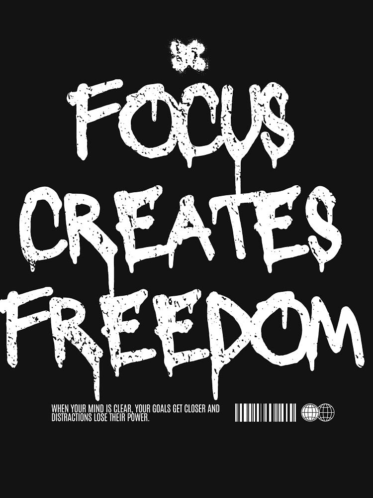 Minimal Motivation Focus Quote Design by salariaart-28 T-Shirts, Hoodie, Sweatshirt | BlankRebels.com (Image 3)