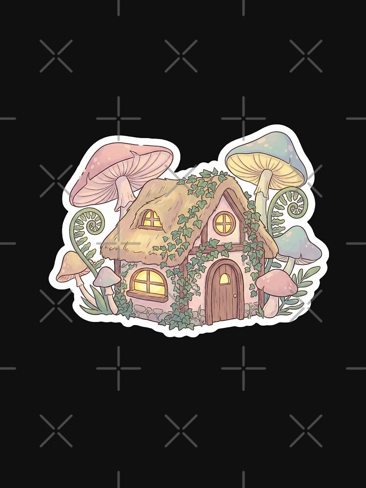 Fairy Cottage in the Woods by Designspot2020 T-Shirts, Hoodie, Sweatshirt | BlankRebels.com (Image 3)