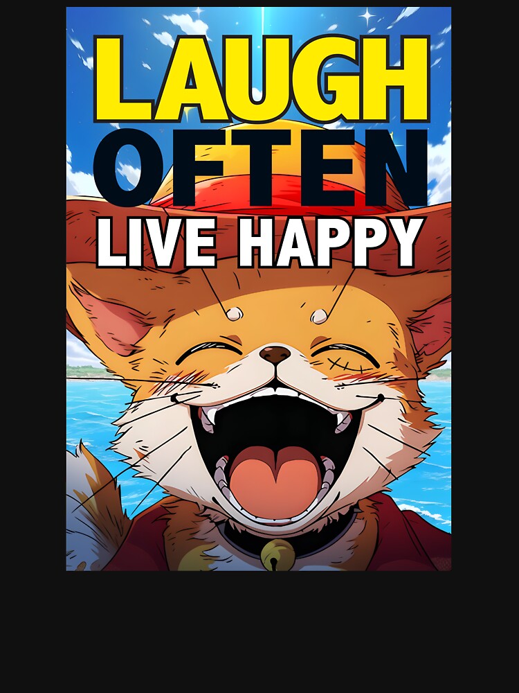 Cowboy Cat Laugh Often Live Happy by Oh-Clap T-Shirts, Hoodie, Sweatshirt | BlankRebels.com (Image 3)