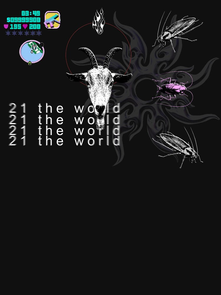 Satanic goat dark aesthetic by M1lkslyvan T-Shirts, Hoodie, Sweatshirt | BlankRebels.com (Image 3)