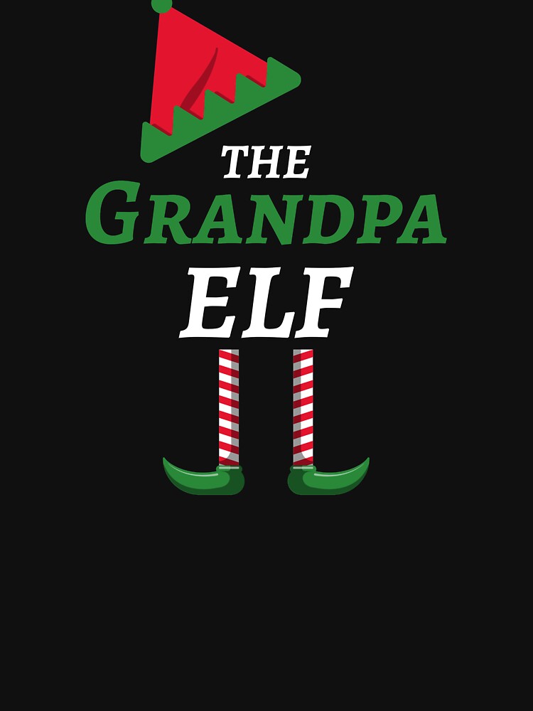 The Grandpa Elf matching family Christmas by HolidayTees T-Shirts, Hoodie, Sweatshirt | BlankRebels.com (Image 3)