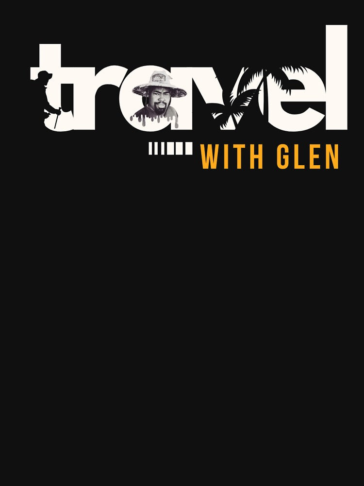 Travel With Glen V2 – Signature Travel Portrait Art | Adventure, Explorer & World Traveler Design by... (Image 3)