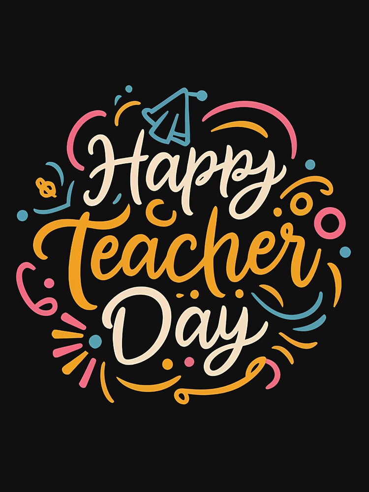 Heartwarming Happy Teacher Day Design to Cherish Educators by Moh-nd-Eg T-Shirts, Hoodie, Sweatshirt (Image 3)