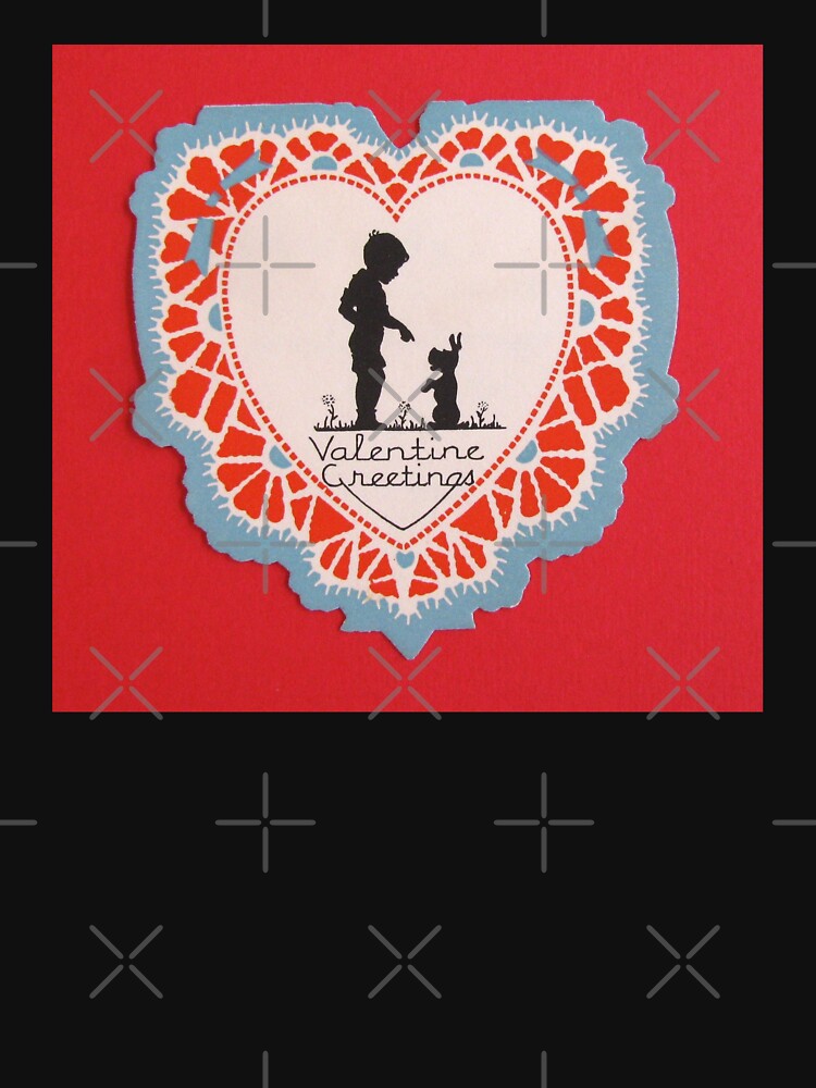 Vintage Valentine Greetings by collageDP T-Shirts, Hoodie, Sweatshirt | BlankRebels.com (Image 3)