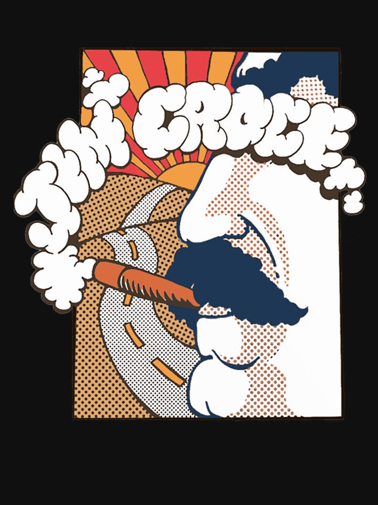 Jim Croce color dot matrix 70s design by SetiakuAn