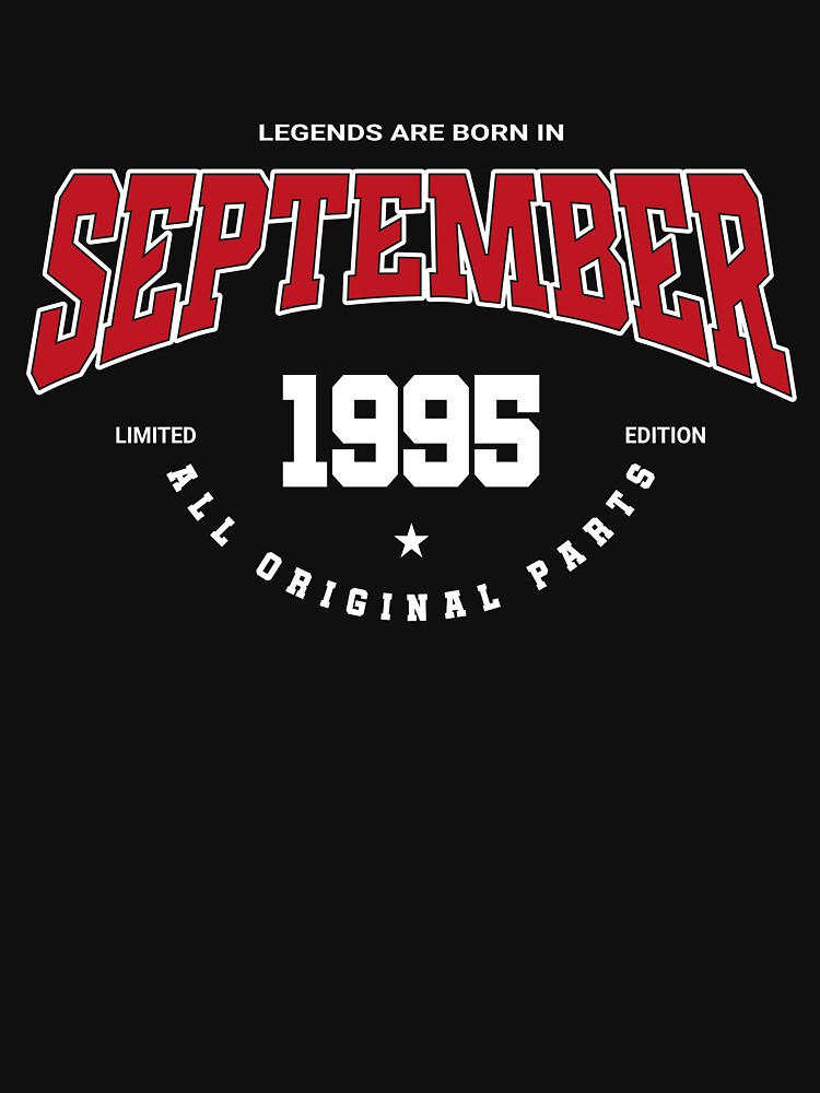 September legends 1995 by HB Shirts Hoodie, Sweatshirt | BlankRebels.com (Image 3)