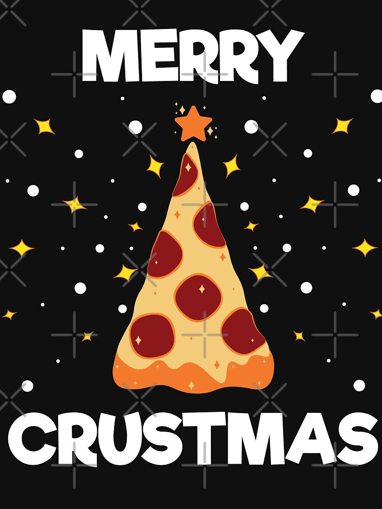 Pepperoni Pizza Slice Christmas Tree Pizza Party Lover Fan by ZNOVANNA T-Shirts, Hoodie, Sweatshirt (Image 3)