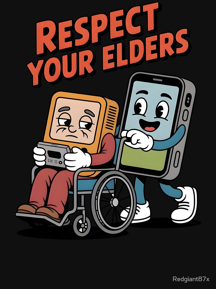 Respect Your Elders Gaming Control Retro – Old School Gamer Design by Redgiant87x T-Shirts, Hoodie, Sweatshirt (Image 3)