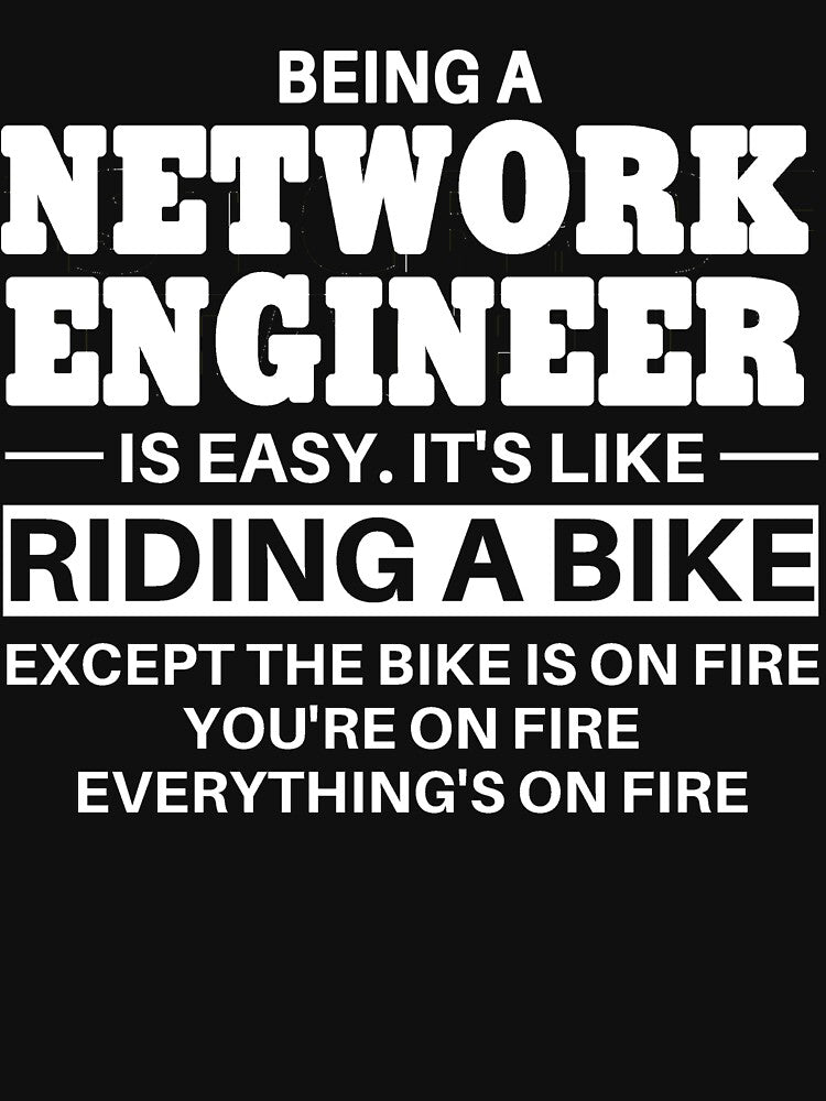 Network Engineer Riding A Bike by clickmostro T-Shirts, Hoodie, Sweatshirt | BlankRebels.com (Image 3)