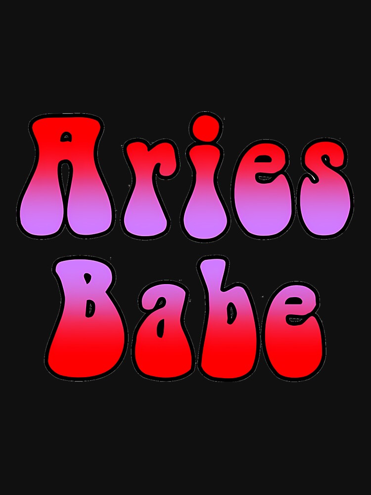 Aries Babe by DarbyFeeney T-Shirts, Hoodie, Sweatshirt | BlankRebels.com (Image 3)