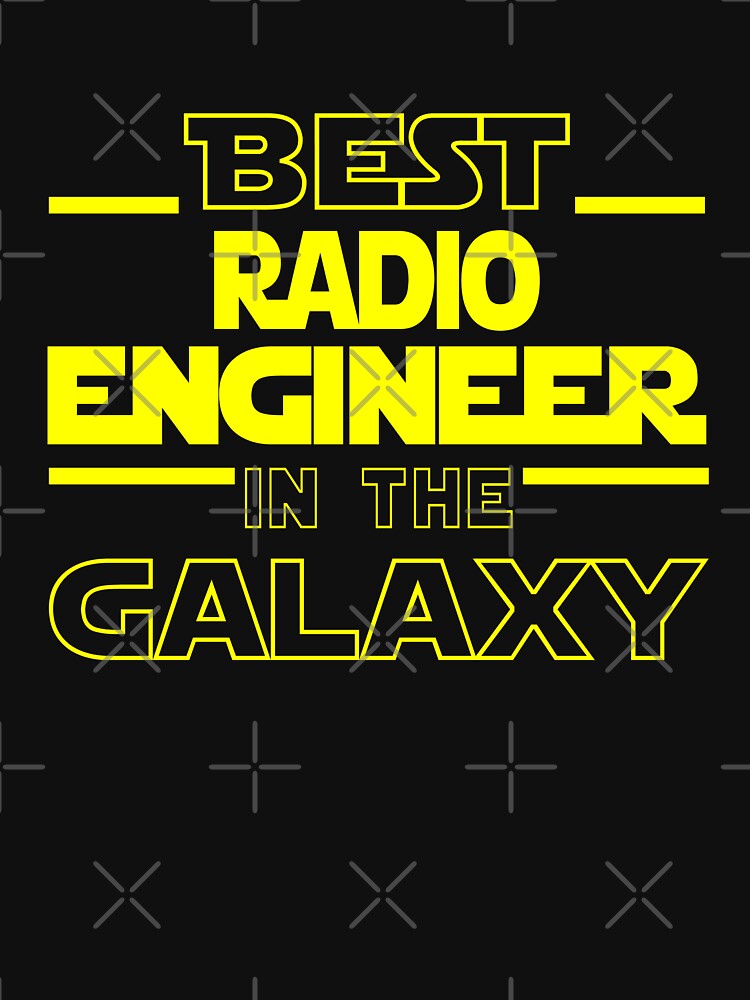 radio engineer Job Dad Mom Hudband Mens Shirt, Best radio engineer In The Galaxy, Funny radio engineer Birthday... (Image 3)