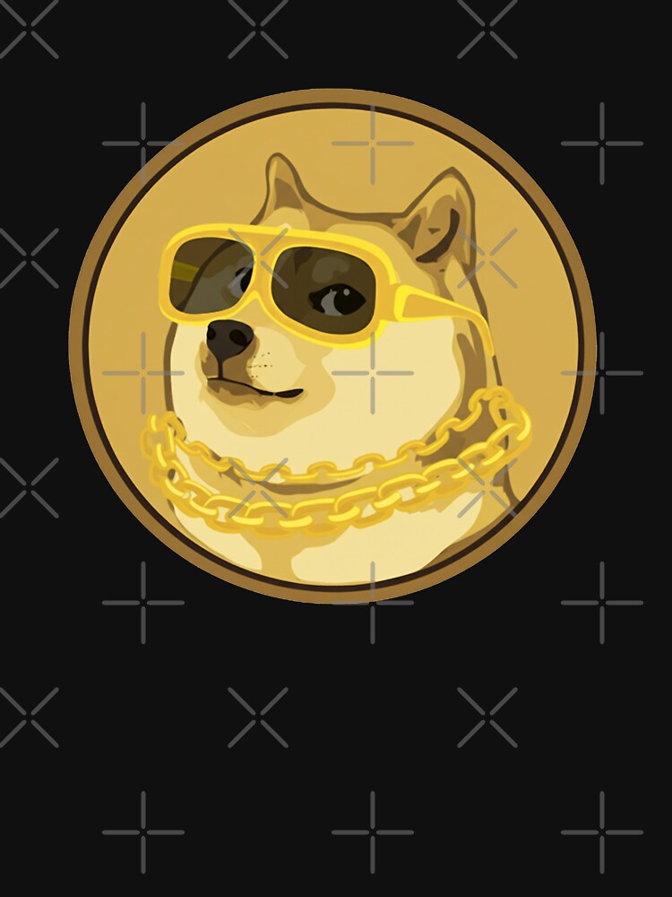 Gilded Crypto Doge by zzz888 T-Shirts, Hoodie, Sweatshirt | BlankRebels.com (Image 3)