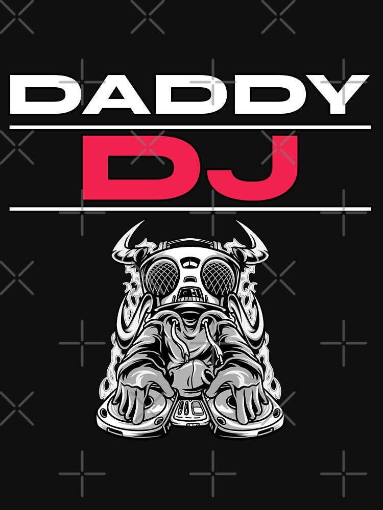 Daddy DJ Fathers Day Musician Retro DJ by Winter--Flowers T-Shirts, Hoodie, Sweatshirt | BlankRebels.com (Image 3)