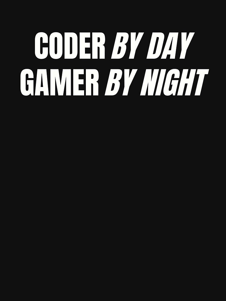 Coder and Gamer by Just-Words