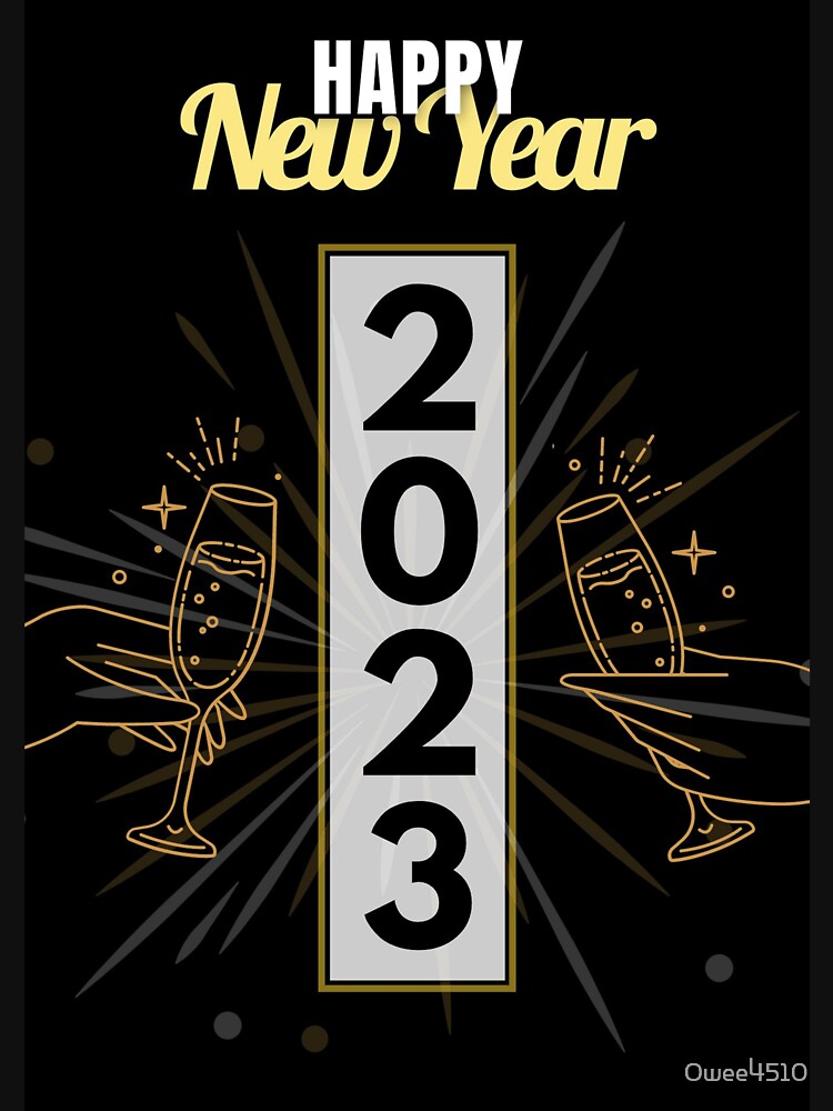 NEW YEAR 2023 by Owee4510 T-Shirts, Hoodie, Sweatshirt | BlankRebels.com (Image 3)