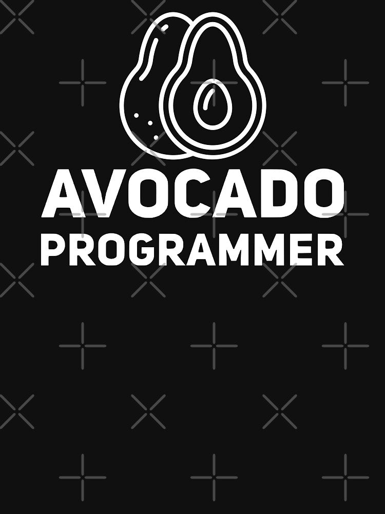 Avocado Programmer (white) by Stornu2Ruedas T-Shirts, Hoodie, Sweatshirt | BlankRebels.com (Image 3)