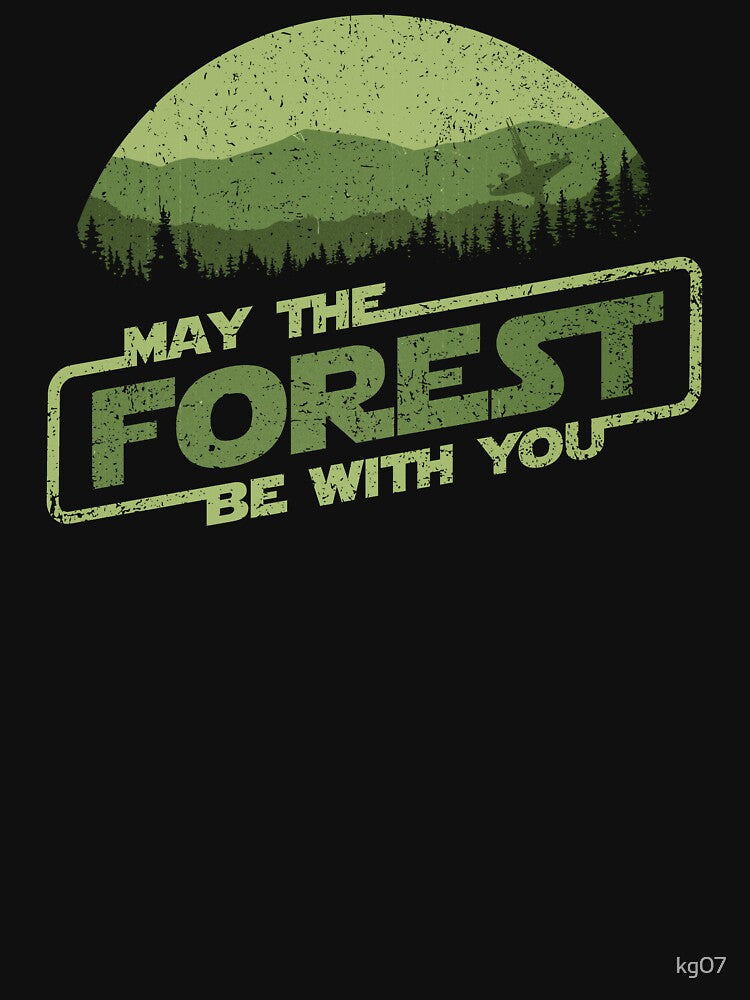May The Forest Be With You by kg07 T-Shirts, Hoodie, Sweatshirt | BlankRebels.com (Image 3)