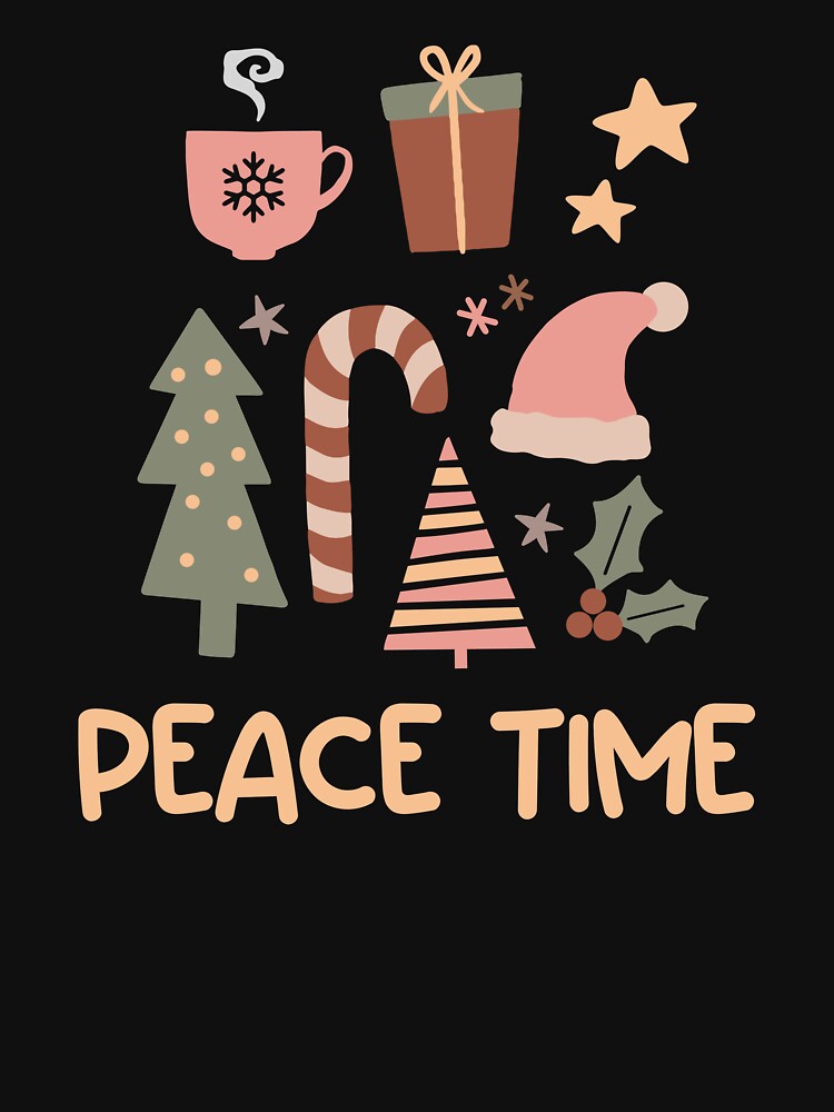 Boho Xmas - Peace time! by CleanDecor T-Shirts, Hoodie, Sweatshirt | BlankRebels.com (Image 3)
