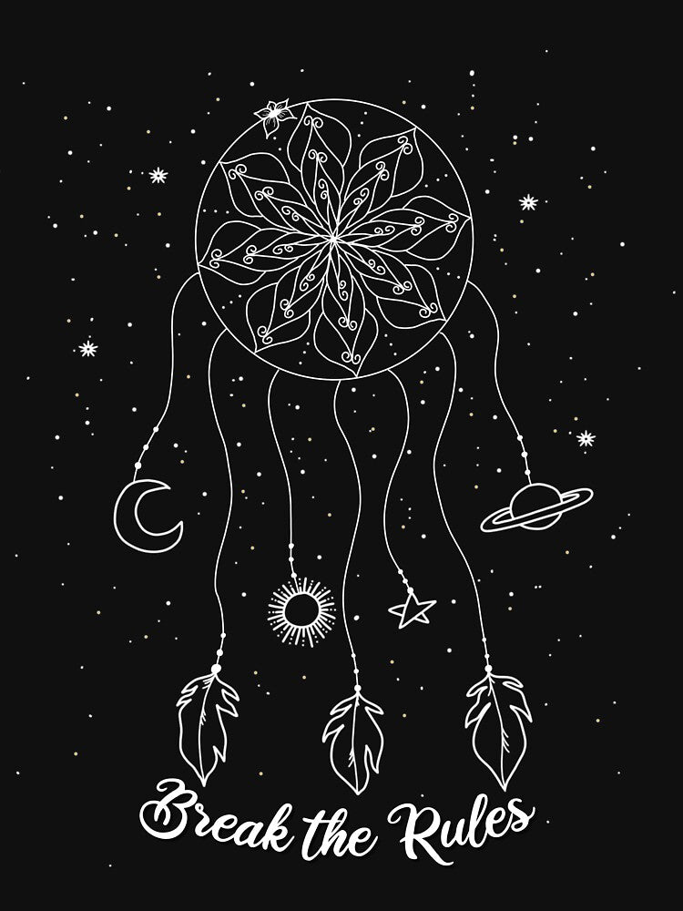 Dream Catcher Galaxy Hippie by AOCreativeProd T-Shirts, Hoodie, Sweatshirt | BlankRebels.com (Image 3)