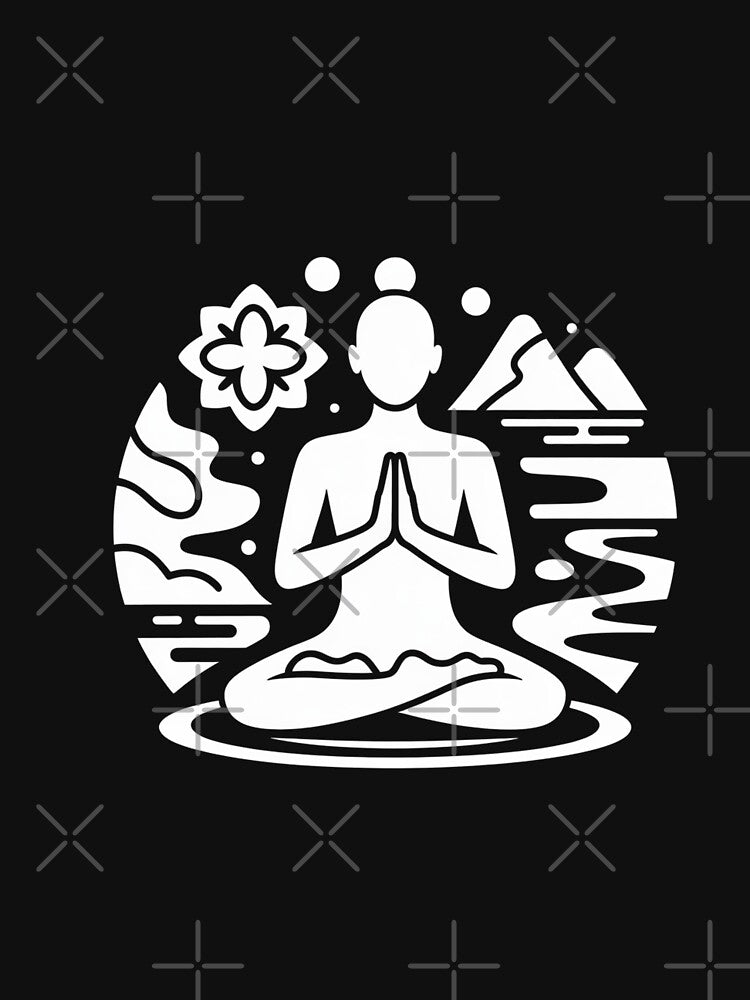 Yoga Is My Therapy - Zen Poses & Mindfulness Tees by Reichcorp Hoodie, Sweatshirt | BlankRebels.com (Image 3)