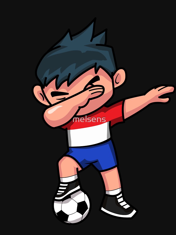 Soccer Boy Dabbing Netherlands by melsens