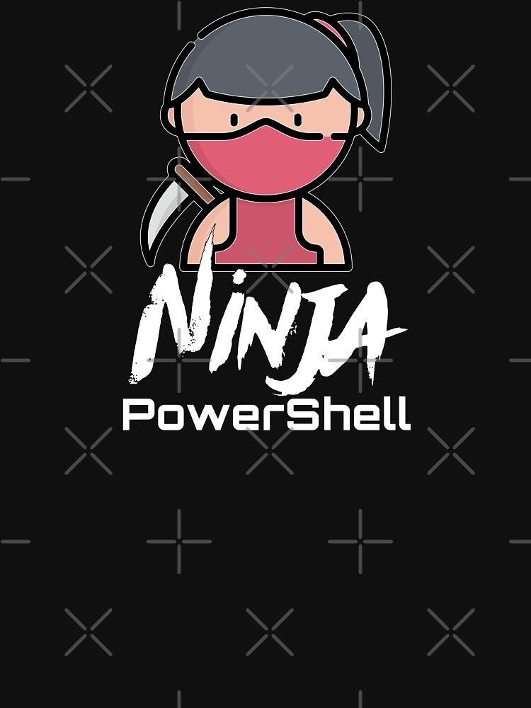 PowerShell Ninja (color white) by Stornu2Ruedas T-Shirts, Hoodie, Sweatshirt | BlankRebels.com (Image 3)