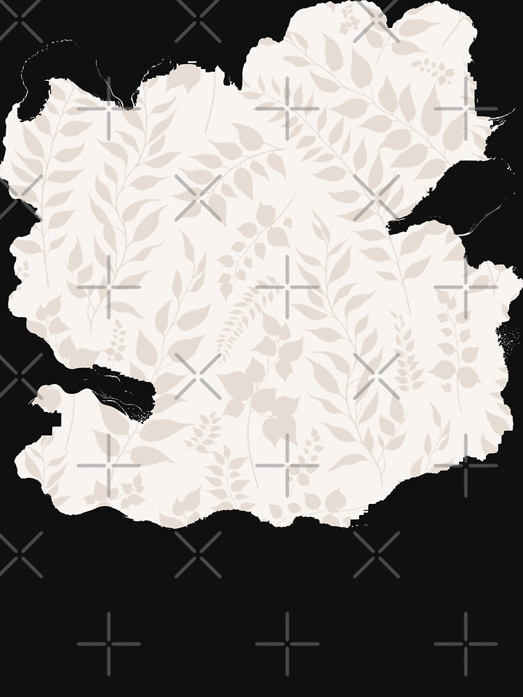Greenery Botanical Print Taupe Leaves by SilverPegasus T-Shirts, Hoodie, Sweatshirt | BlankRebels.com (Image 3)