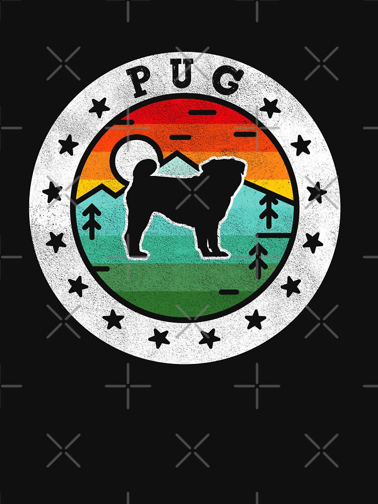 Pug Dog Summer Vintage by rafaeltto T-Shirts, Hoodie, Sweatshirt | BlankRebels.com (Image 3)