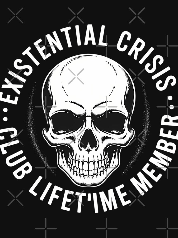 Existential Crisis Club I Depression Social Anxiety by CookWorldLaughs T-Shirts, Hoodie, Sweatshirt (Image 3)