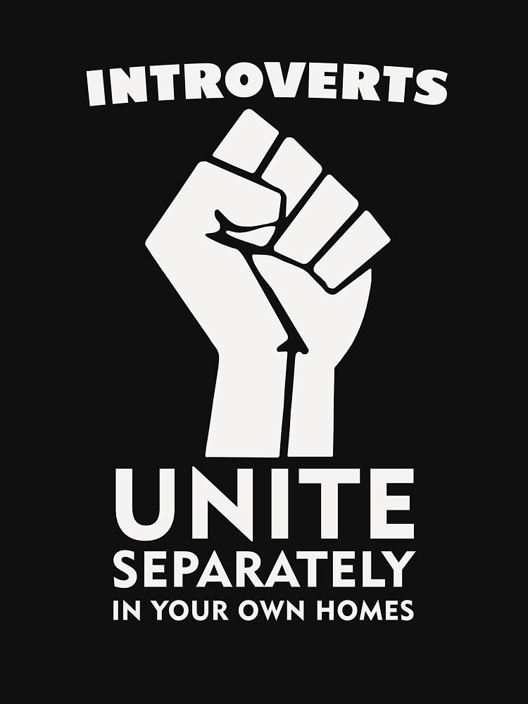 Introverts Unite Separately In Your Homes by UA-Shirts Hoodie, Sweatshirt | BlankRebels.com (Image 3)