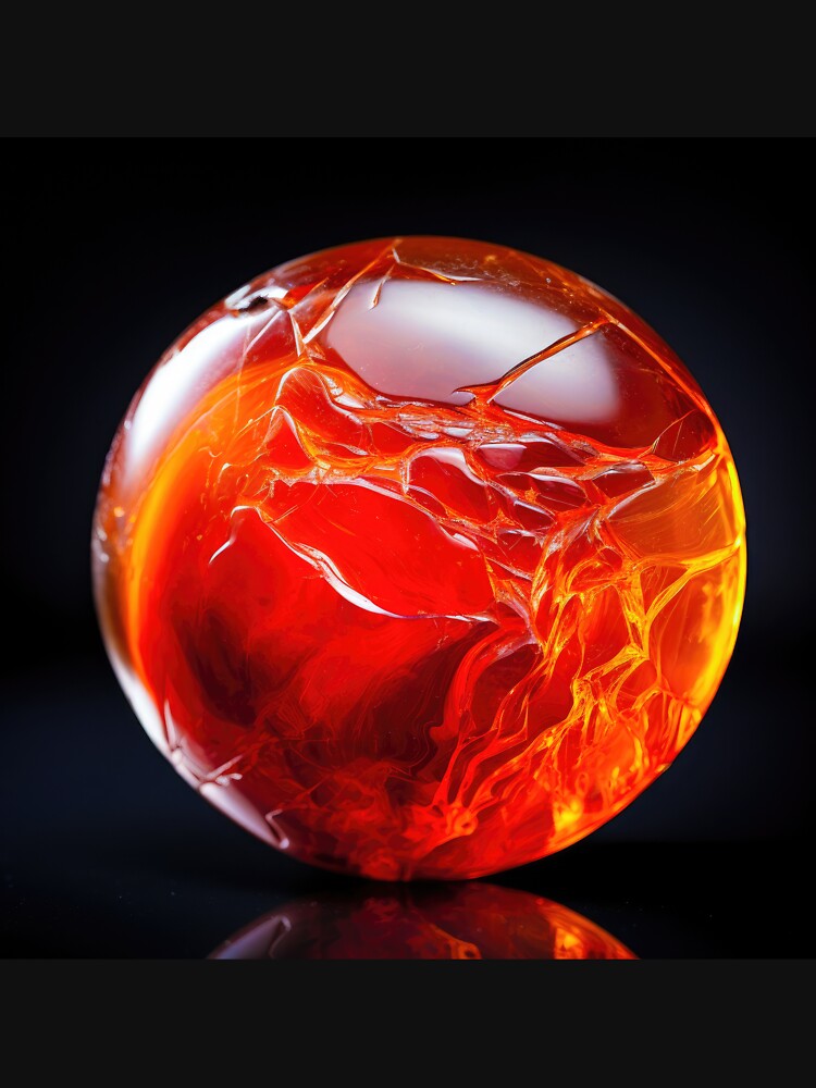 Carnelian 02 Healing Crystal Stone by mhfoto T-Shirts, Hoodie, Sweatshirt | BlankRebels.com (Image 3)