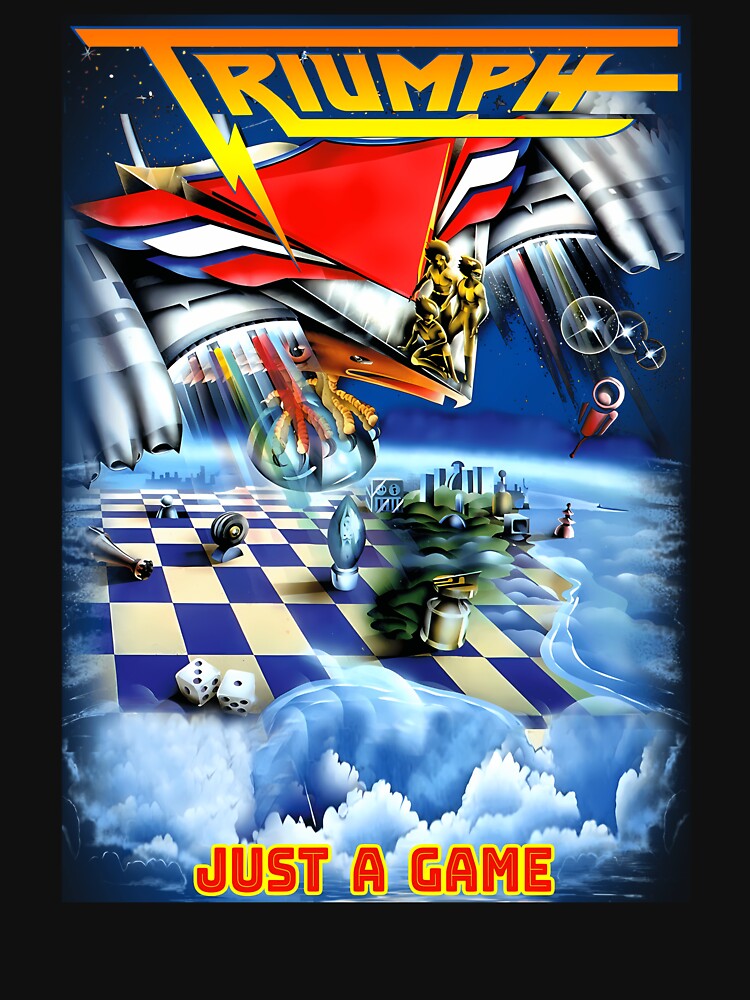 Triumph Just A Game Design by AlanAldrich404 T-Shirts, Hoodie, Sweatshirt | BlankRebels.com (Image 3)