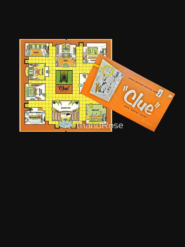Clue Board Game by RuthandRose T-Shirts, Hoodie, Sweatshirt | BlankRebels.com (Image 3)
