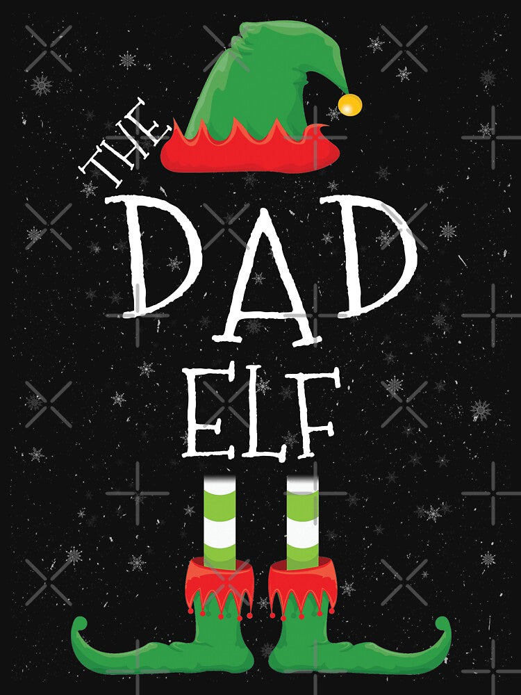 Dad Elf Family Matching Christmas Group Funny Gift by DavisHasari T-Shirts, Hoodie, Sweatshirt | BlankRebels.com (Image 3)