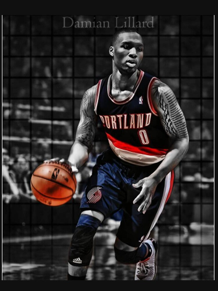 Damian Lillard by KamleshChokshi T-Shirts, Hoodie, Sweatshirt | BlankRebels.com (Image 3)