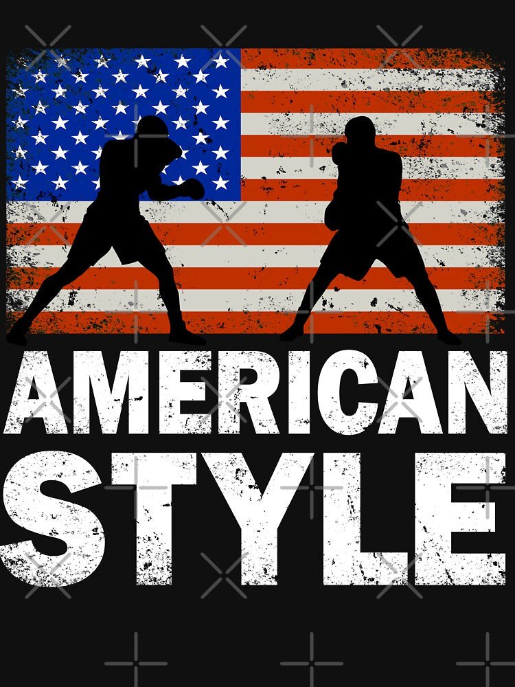 American Style Flag Boxing by RetroStyle247 T-Shirts, Hoodie, Sweatshirt | BlankRebels.com (Image 3)