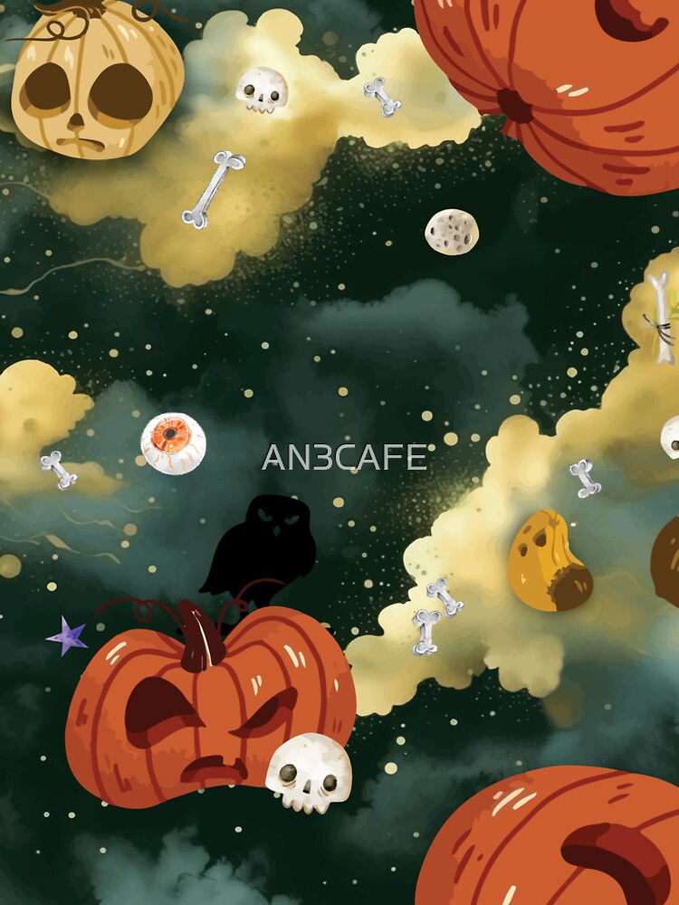 Halloween pumpkin by AN3CAFE T-Shirts, Hoodie, Sweatshirt | BlankRebels.com (Image 2)