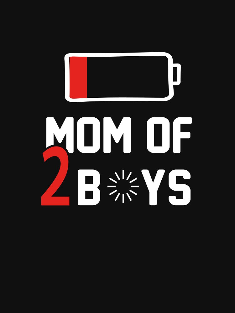 Mom of 2 boys Mothers day by GAVILLA SHOP T-Shirts, Hoodie, Sweatshirt | BlankRebels.com (Image 3)