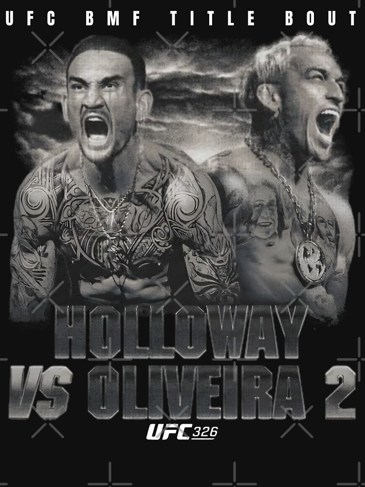 UFC 326 Holloway Vs. Oliveira 2 Match Up T-Shirts, Hoodie, Sweatshirt