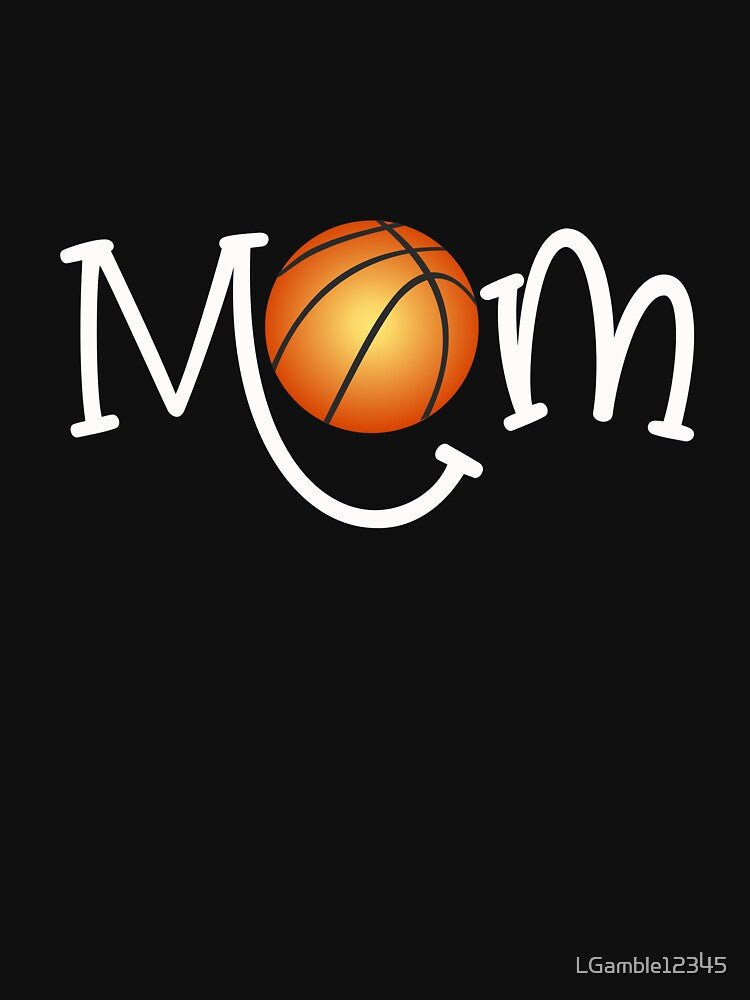 Cute Mom Basketball Mom gift by LGamble12345 T-Shirts, Hoodie, Sweatshirt | BlankRebels.com (Image 3)